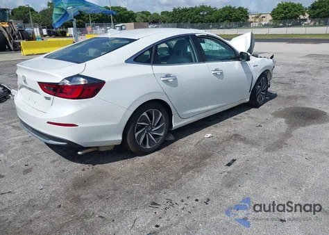 2020 Honda Insight Touring из США, поврежденный, VIN 19XZE4F98LE004931